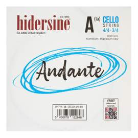 Hidersine Andante Cello A String 4/4 - 3/4