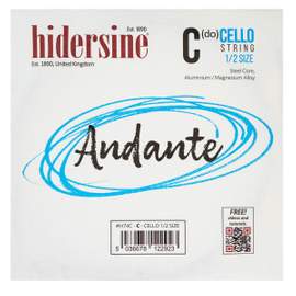 Hidersine Andante Cello C String 1/2