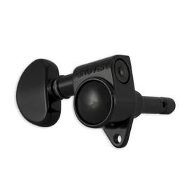 Grover locking machine heads - black chrome