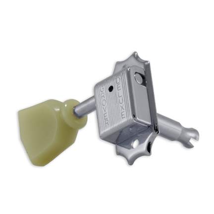 Grove deluxe machine set keystone buttons - chrome