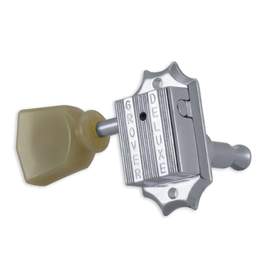 Grover vintage machine set keystone buttons - chrome