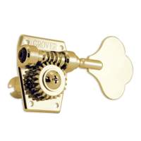 Grover vintage bass heads 4 in-line - gold