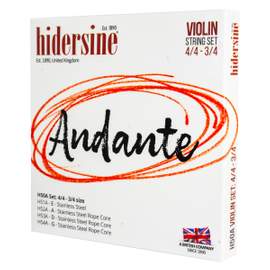 Hidersine Andante Violin String SET 4/4 - 3/4