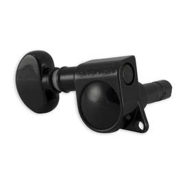 Grover mini locking mheads set - black chrome