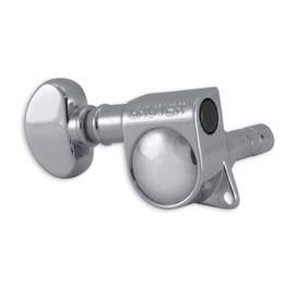 Grover 6 in line mini locking mheads left hand - chrome