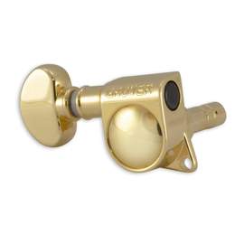 Grover 6 in line mini locking mheads left hand - gold