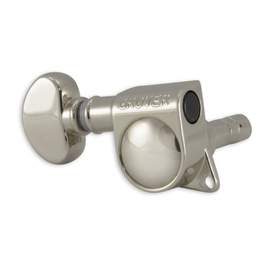 Grover 6 in line mini locking mheads left hand - nickel