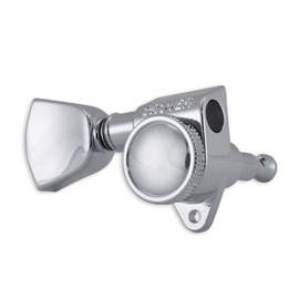 Grover roto-grip machine heads keystone buttons - chrome