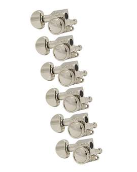 Grover roto-grip mini machine heads 6 line lh- nickel