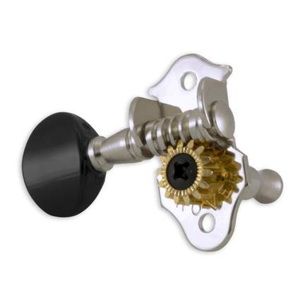 Grover sta-tite uke machine heads - chromeblack