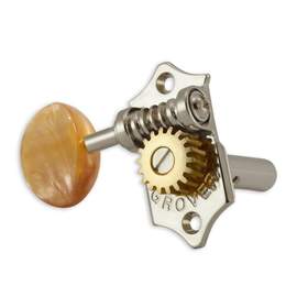 Grover statite horizontal set acrylic buttons - nickel