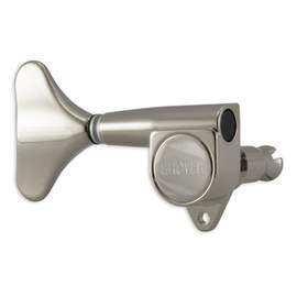 Grover mini bass mheads left hand 4 in-line - nickel