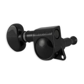 Grover 12-string mid-size rotomatics -  black chrome