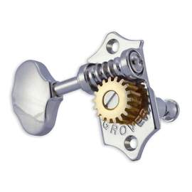 Grover sta-tite u99 series geared ukulele pegs chrome