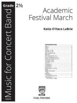 O'Hara LaBrie, K: Academic Festival March B flat major