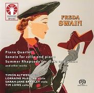 Freda Swain: Summer Rhapsody for viola and piano etc