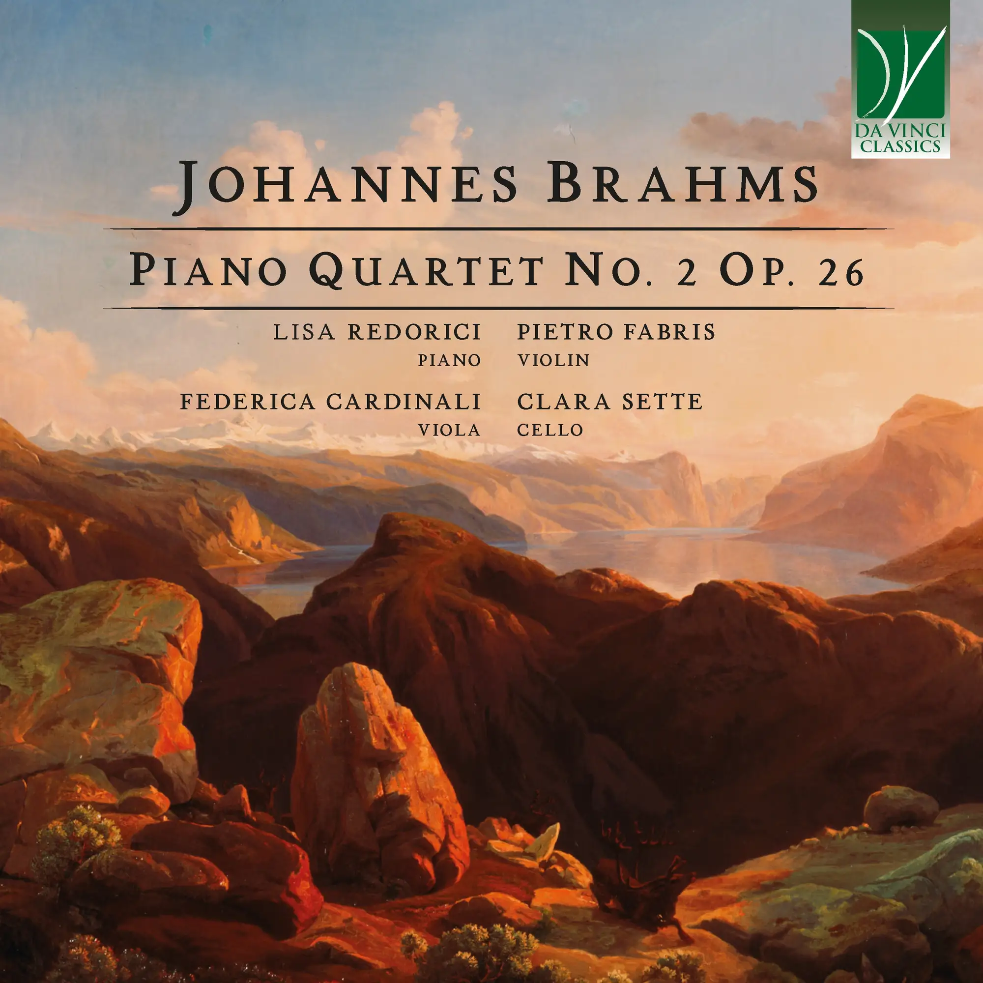 Johannes Brahms: Piano Quartet No. 2 Op. 26 - Da Vinci
