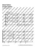 Kidane, Daniel: Foreign Tongues Product Image