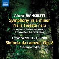 Franchetti: Symphony & Nella Foresta Nera - Wolf-Ferrari: Sinfonia da camera