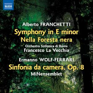 Franchetti: Symphony & Nella Foresta Nera - Wolf-Ferrari: Sinfonia da camera