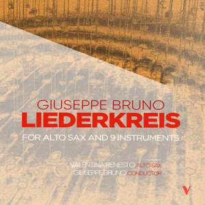 Bruno: Liederkreis, for alto sax and 9 instruments (2023)