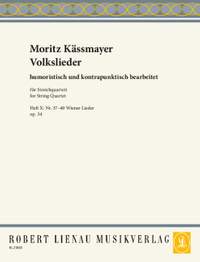 Kaessmayer, Moritz: Folk Songs 10 Heft 10 op. 34