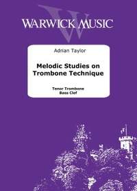Taylor, Adrian: Melodic Studies on Trombone Bass Clef