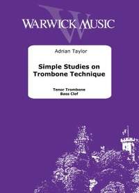 Taylor, Adrian: Simple Studies on Trombone Technique Bass Clef