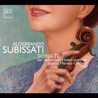 Subissati: Sonate per Violin Solo e Basso Continuo