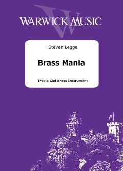 Legge, Steven: Brass Mania - Treble Clef Brass Instrument & Backing Tracks