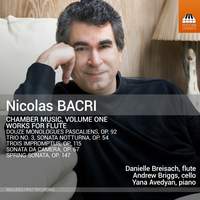 Nicolas Bacri: Chamber Music, Vol. 1 - Works for Flute