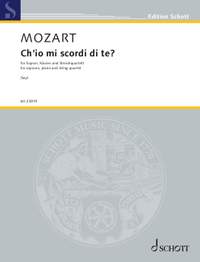 Mozart, W A: Ch'io mi scordi di te? K. 505