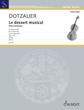 Dotzauer, J J F: Le dessert musical op. 112