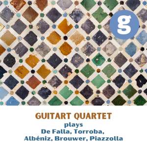 GuitArt Quartet plays De Falla, Torroba, Albéniz, Brouwer, Piazzolla