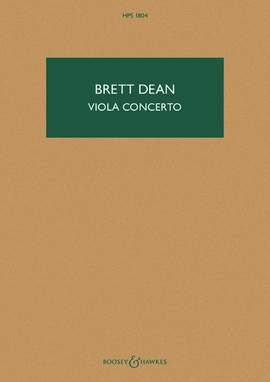 Dean, B: Viola Concerto HPS 1804