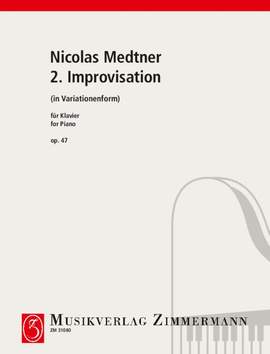 Medtner, Nikolai: Second improvisation op. 47