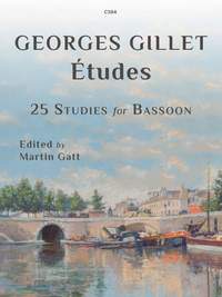 Gillet, Georges: Études (25 Bassoon Studies)