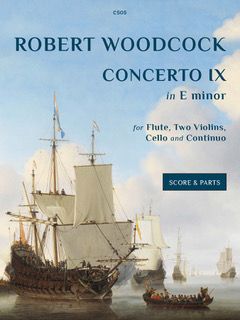 Woodcock, Robert: Flute Concerto No. 9 in E minor