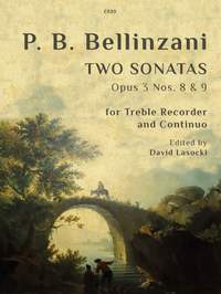 Bellinzani, Paulo Benedetto: Two Sonatas in C minor, Op. 3 No. 8 and No. 9