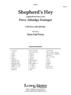 Grainger: Shepherd's Hey for Orchestra (s/o sc)