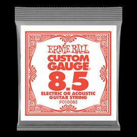 Ernie Ball: Plain Steel - Electric/Acoustic Single String .0085