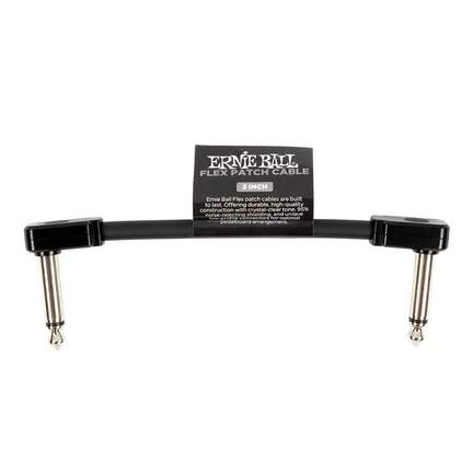 Ernie Ball 3" Flex Patch Cable - Black