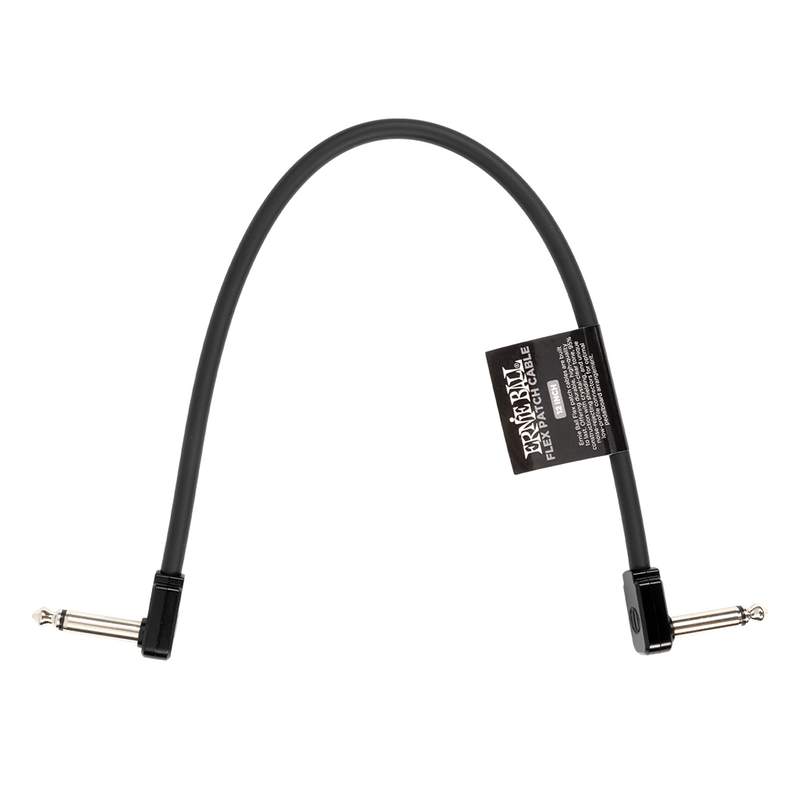 Ernie Ball Flex Patchkabel 24 - Zwart - Enkel