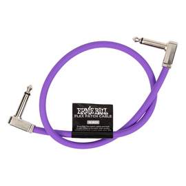 Ernie Ball 18" Flex Patch Cable - Purple