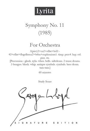 George Lloyd: Symphony No. 11 - Study Score