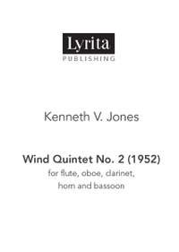 Kenneth V. Jones: Wind Quintet No. 2