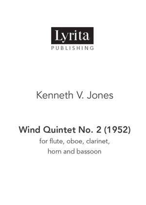 Kenneth V. Jones: Wind Quintet No. 2