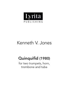 Kenneth V. Jones: Quinquifid (1980)