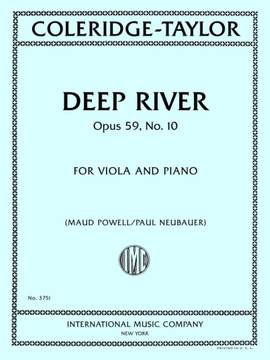 Samuel Coleridge-Taylor: Deep River, Op. 59, No. 10