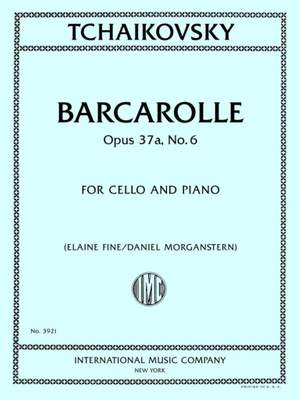 Pyotr Ilyich Tchaikovsky: Barcarolle, Op. 37a, No. 6
